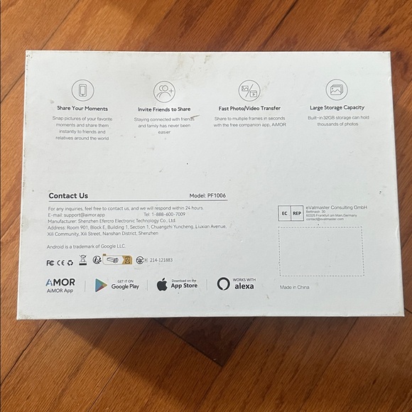 AMOR Digital Photo Frame - Picture 5 of 5